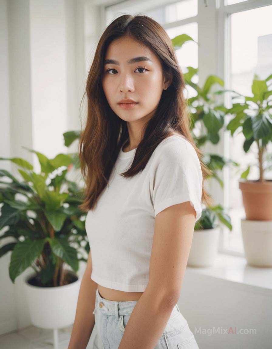 Fitted T-shirt
