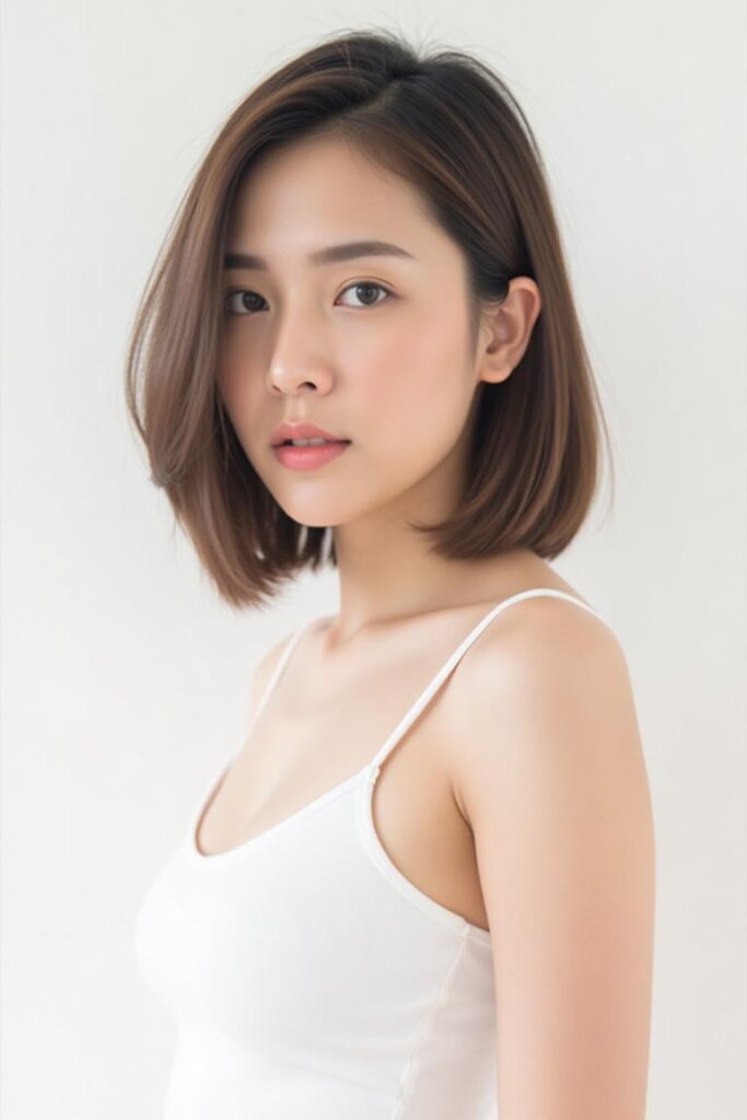 Shoulder-length bob