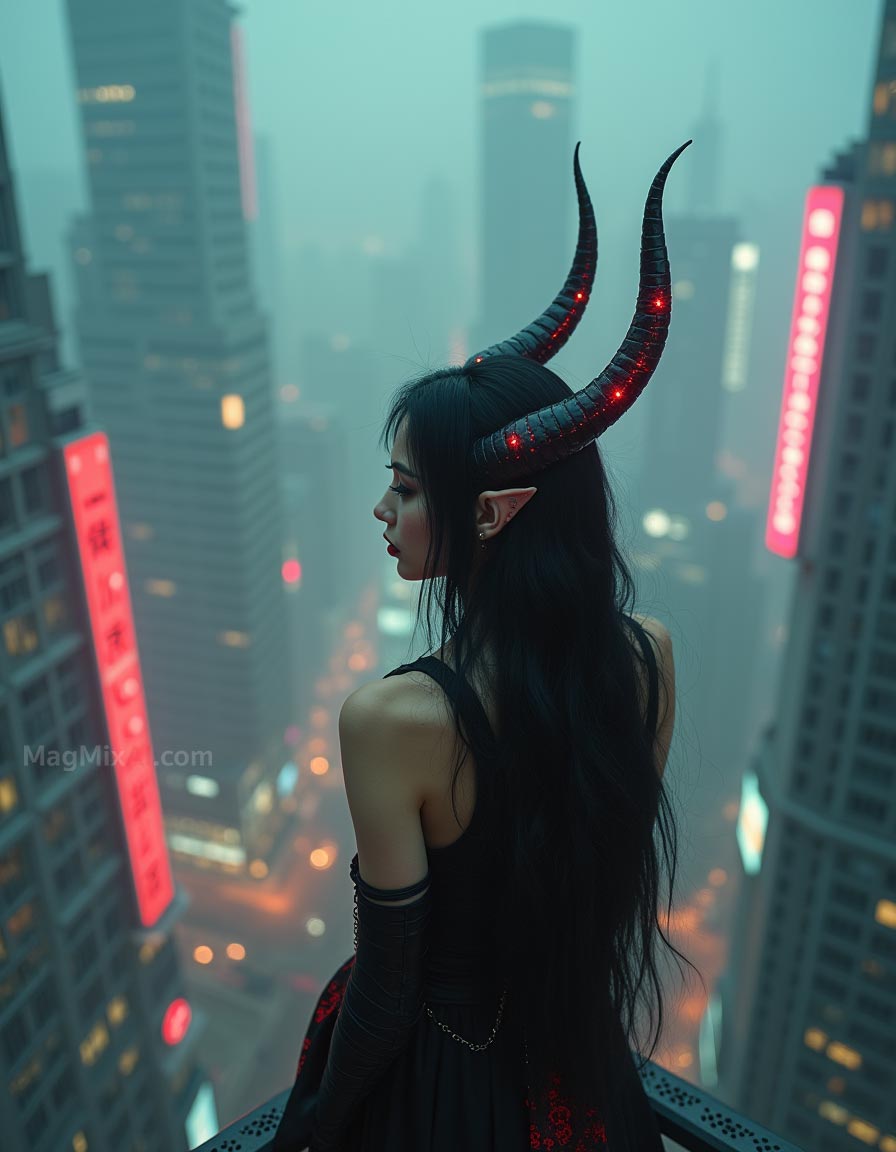 dark fantasy scene