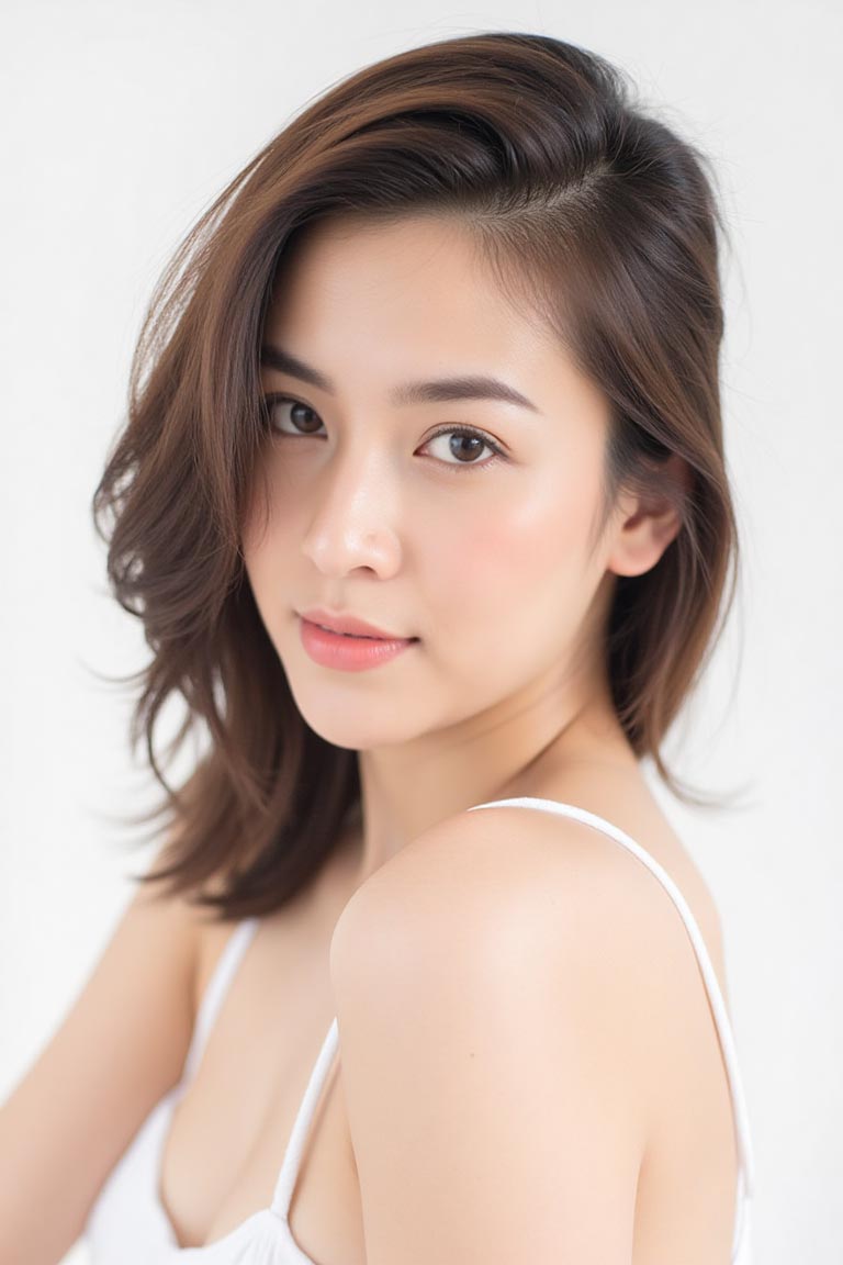 Side Swept Hair