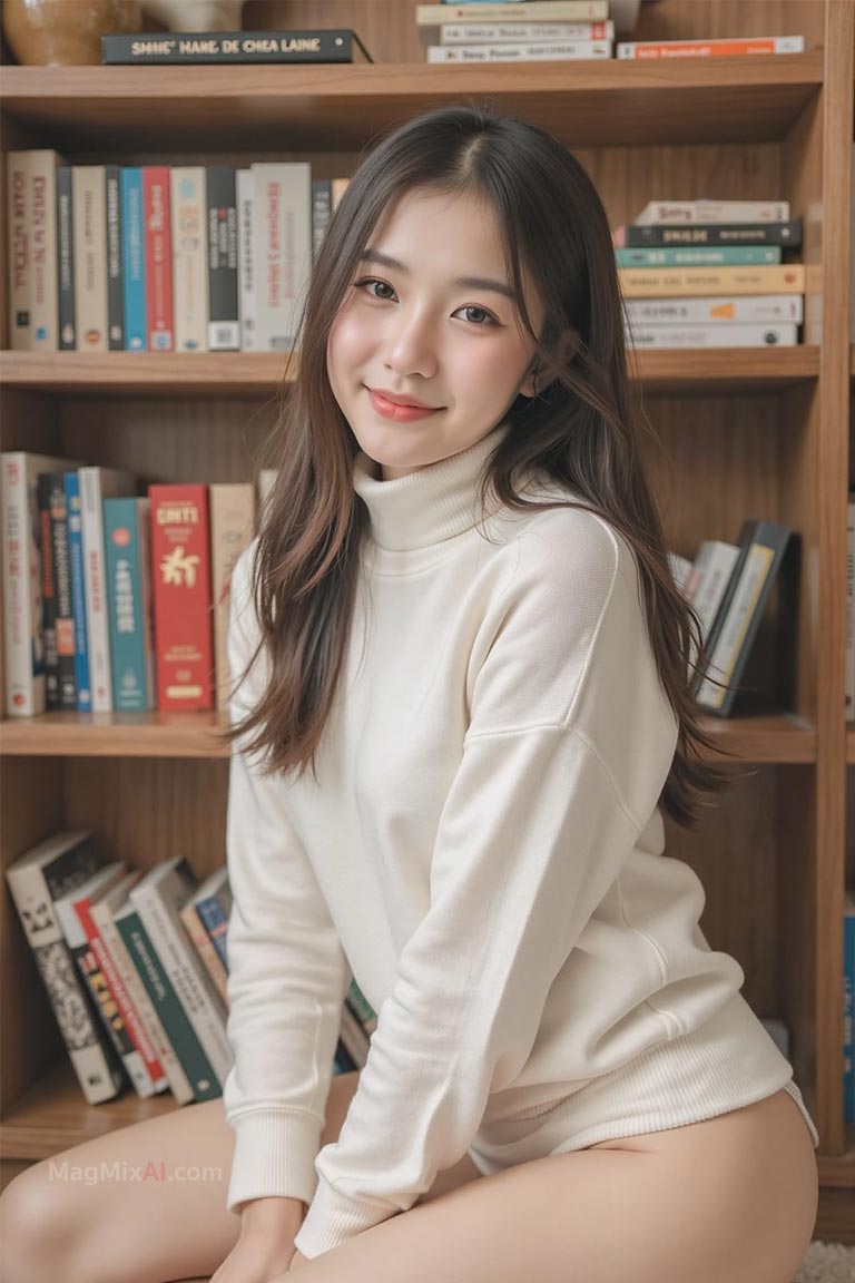 A room full of books