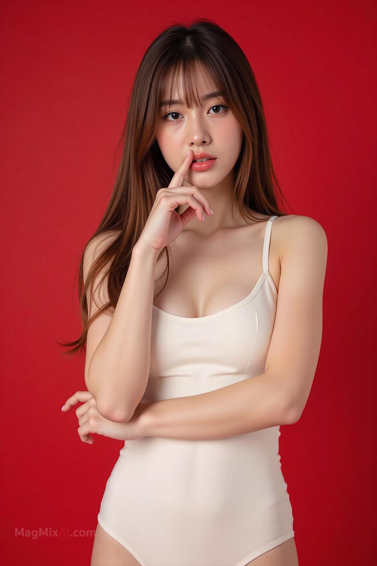hand on mouth