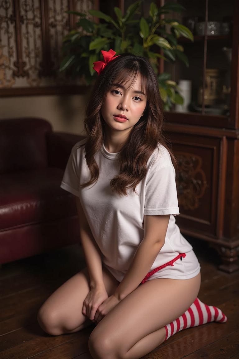 red bow