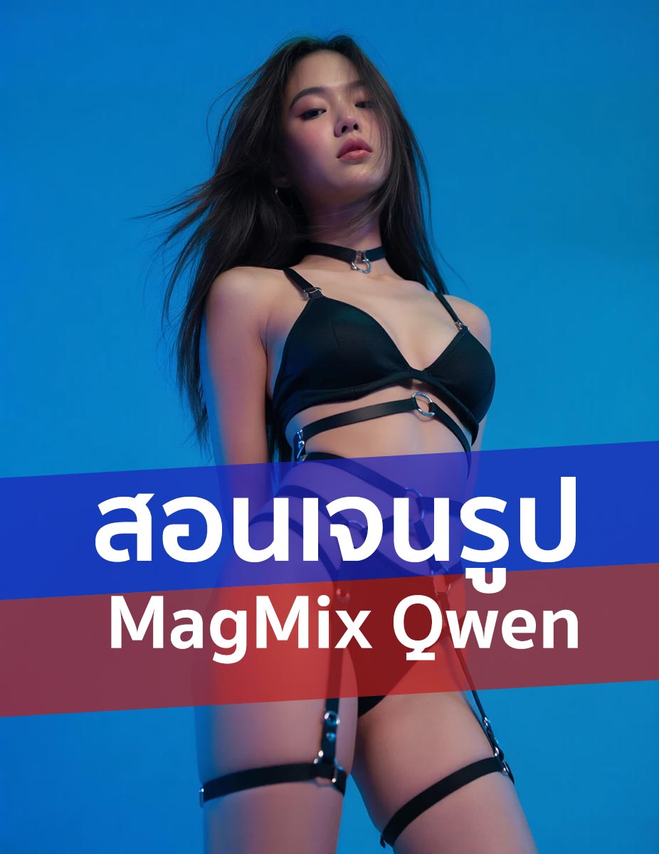 SeaArt EP1 : สอนทำรูปนางแบบ MagMix Qwen