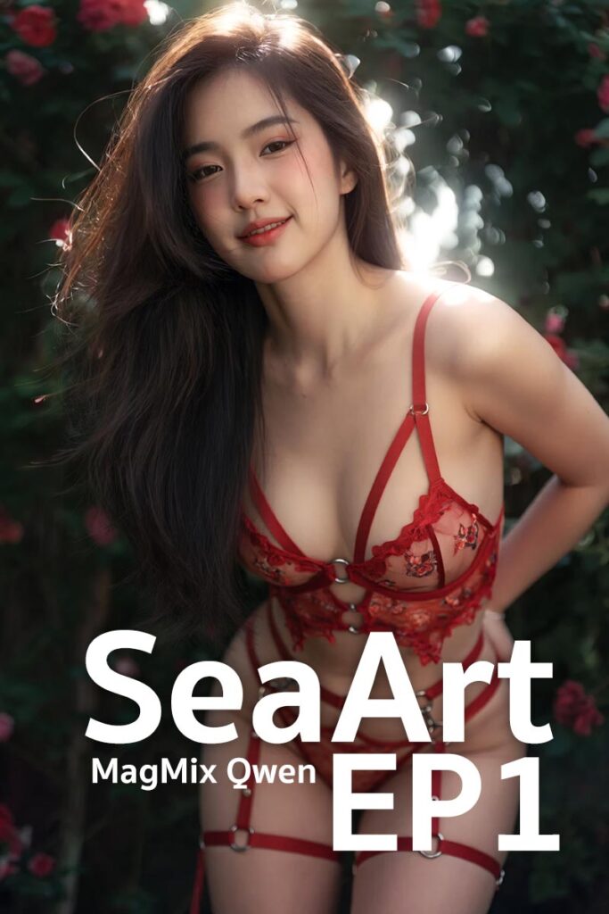 SeaArt : EP1 เริ่มใช้ MagMix Qwen สร้างนางแบบเอไอ